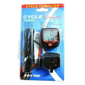   digital lcd screen multifunctional bicycle odometer