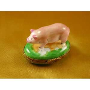  PIG LIMOGES BOX 