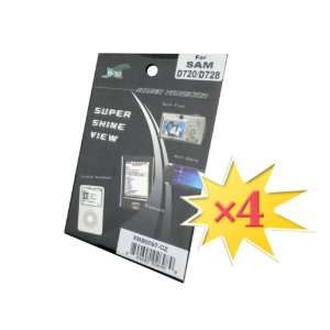  4 Mobile Phone Screen Protectors for Samsung D720/d728 