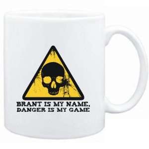  Mug White  Brant is my name, danger is my game  Male 