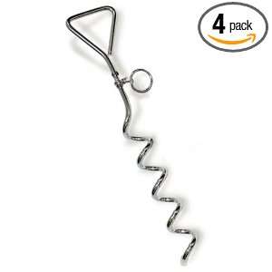 Costless Pet Treats Spiral Stake Tie Out, 16 Inches, 1 Count (Pack of 