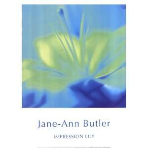  Impression Lily   Poster by Jane Ann Butler (11.75x15.75 