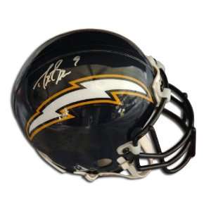  Drew Brees Signed Mini Helmet   Authentic Sports 