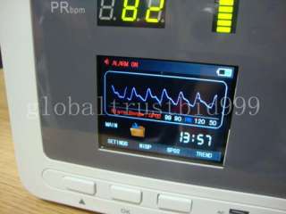 NEW Patient Monitor Vital Sign Monitor NIBP SpO2 PR RPM 6000A CE 