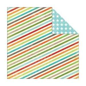   Fly A Kite Double Sided Paper 12X12 Everyday Lines; 25 Items/Order