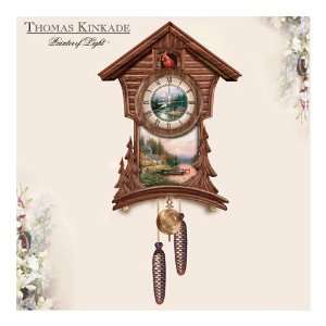  Thomas Kinkade Cuckoo Clock   End of a Perfect Day