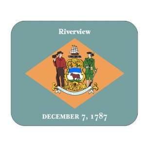  US State Flag   Riverview, Delaware (DE) Mouse Pad 