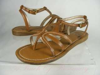 Report Footwear Spruce Strappy Thong Sandal Shoes Tan  