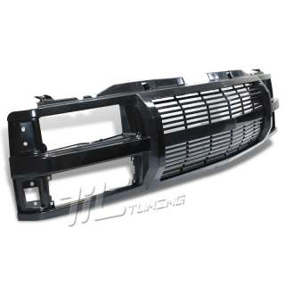 92 99 CHEVY TAHOE/SUBURBAN 1500 2500 VERTICAL BLACK GRILL GRILLE 93 94 