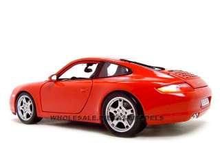 PORSCHE 911 CARRERA S RED 118 DIECAST MODEL  