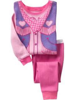 Baby Gap Pink Cowgirl Pajamas 18 24 4 5 NWT NEW NIP  