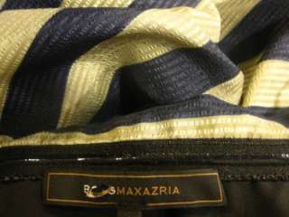 2012 NEW BCBG MAX AZRIA REYA STRAPLESS Striped COCKTAIL DRESS us 4/6/8 