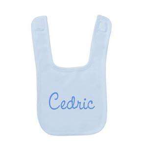 Personalized Name Blue Baby Bib Baby