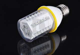 Plastic 110V E27 42 LED 2W Bright White Light Bulb Lamp Lighting Bulb 