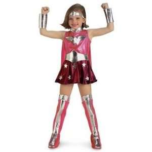   League Girls Wonder Woman Pink Costume Size XL 14 16 Toys & Games