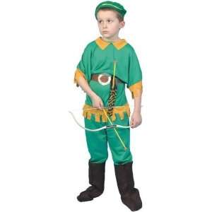  Smiffys Green Boys Robin Hood Costume Fancy Dress Costume 