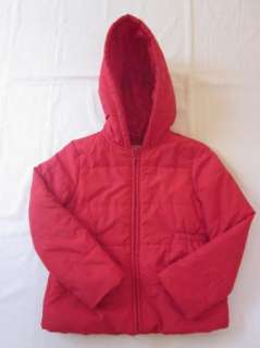 Gymboree CUPCAKE CUTIE red puffer winter coat M 5 6 7 8  