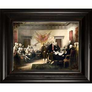  Declaration of Independence Signing by John Trumbull 38x31 