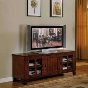    TV Console in Rustic Auburn Legends ZG A1000.RAU Furniture & Decor