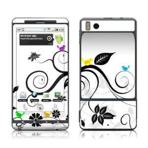  Tweet Light Skin Decal Sticker for Motorola Droid X Cell 