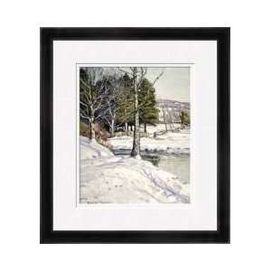  The Old Stone Wall Framed Giclee Print