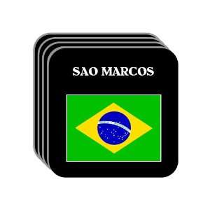  Brazil   SAO MARCOS Set of 4 Mini Mousepad Coasters 