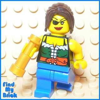 PM210 Lego Pirates Female Minifig w/ Telescope 6243 NEW  