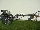 New Easy Entry Style Small Mini Horse Cart W / 45 Shafts / Metal 
