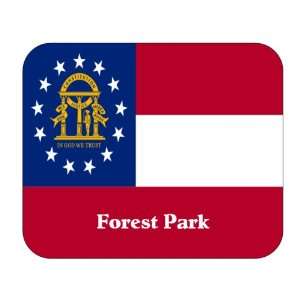   US State Flag   Forest Park, Georgia (GA) Mouse Pad 