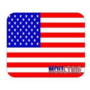  US Flag   Moultrie, Georgia (GA) Mouse Pad Everything 