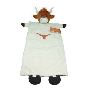 NCAA Texas Longhorns Mascot Snuggly Soft Childrens Sleeping Bag 