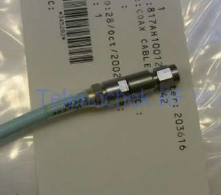 RF Microwave millimeter 3.5mm 26.5GHz cable, 8ft, +data  