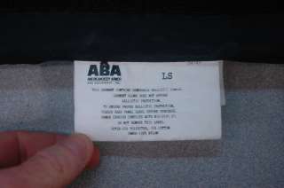 ABA American Body Armor Xtreme Armor Bulletproof Vest  