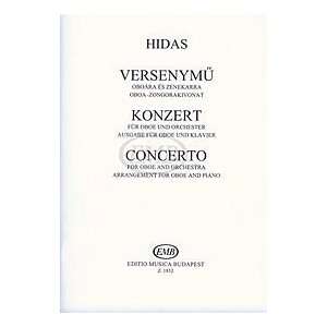 Concerto ob/pno Composer Frigyes Hidas 