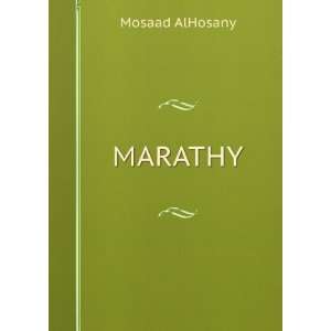  MARATHY Mosaad AlHosany Books