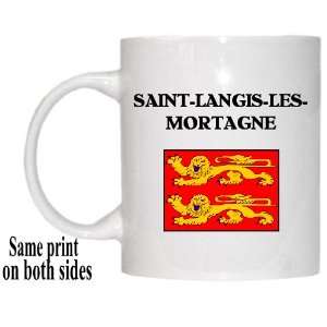    Basse Normandie   SAINT LANGIS LES MORTAGNE Mug 