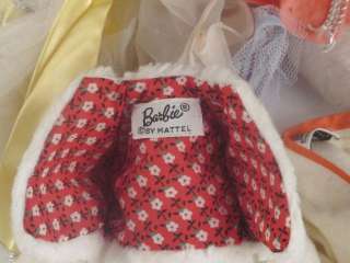  1950s   60s Mattel Barbie Midge Dolls, Clothes & Case Lot  