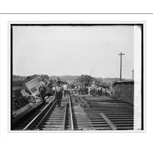  Historic Print (M) Train wreck at Cameron Run, 7/20/26 