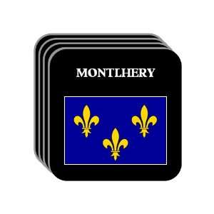  Ile de France   MONTLHERY Set of 4 Mini Mousepad 