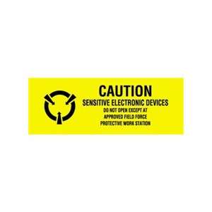 Caution Sensitive Electronic De  Industrial 