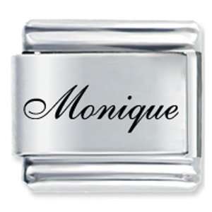    Edwardian Script Font Name Monique Italian Charms Pugster Jewelry