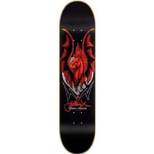  Powell Hoffart Pegasus 2 Deck 8.5 Black Red Skateboard 