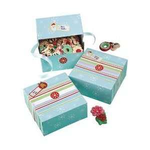  Wilton Treat Box Kit 2/Pkg Snowflake Wishes; 3 Items/Order 