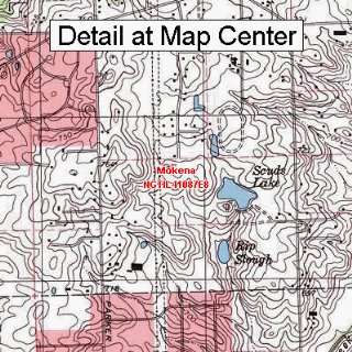  USGS Topographic Quadrangle Map   Mokena, Illinois (Folded 