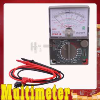  Analog Multitester Multimeter Ohm Volt Meter AC/DC Voltage USA  