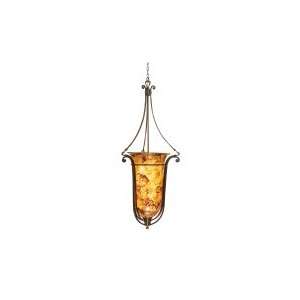 Kalco 4960BG SHELL Somerset 6 Light Ceiling Pendant in Bellagio with 