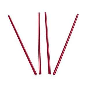 Red with White Stripe Sip Stirrer, 5.25 (04 0470) Category Stir 