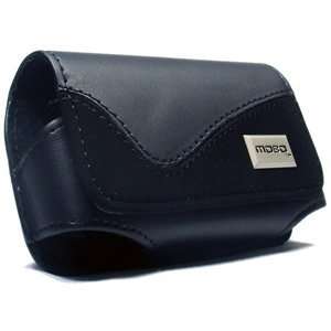  Mobo Slim Horizontal Leather Pouch w/Swivel Belt Clip 