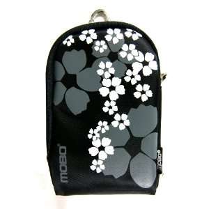  Mobo Black Camera / Small Phone Fabric Carrying Case With 