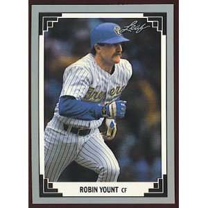 1991 Leaf #116 Robin Yount   Milwaukee Brewers [Misc.]  